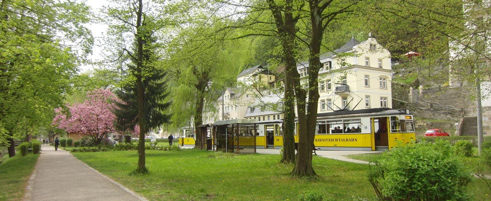 Stadtpark und Kirnitzschtalbahn